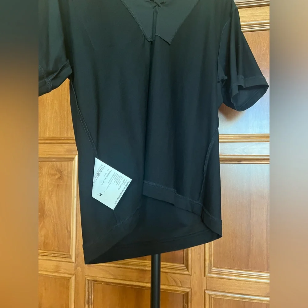 Comme des Garcons Top Short Sleeves Black Size L - Picture 15 of 15